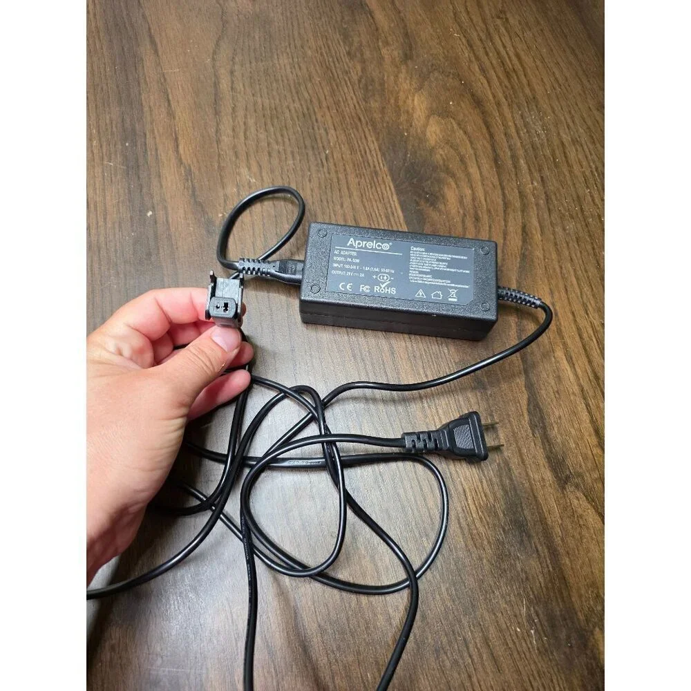 2-Prong 29V AC Adapter Compatible with Inline Power Supplies ASW0381-24015002B 9